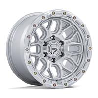 Fuel 1PC FC881 SURGE Gloss Silver W/ Machined Face wheel