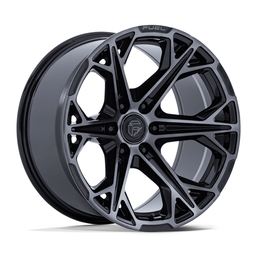 Fuel 1PC FC886 HAMMERHEAD Gloss Black Dark Tinted Clear wheel