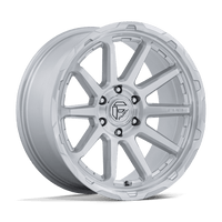 Fuel 1PC FC887 CIRCUIT Gloss Silver W/ Machined Face wheel