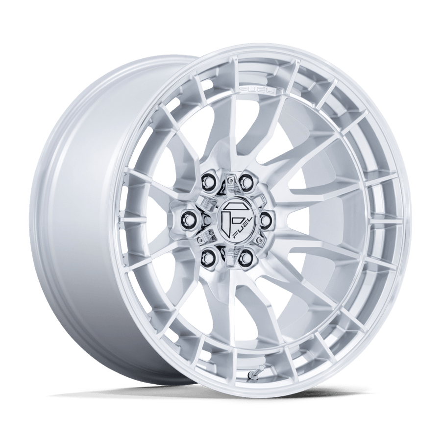 Fuel 1PC FC888 REVOLT Hyper Silver W/ Machined Face wheel