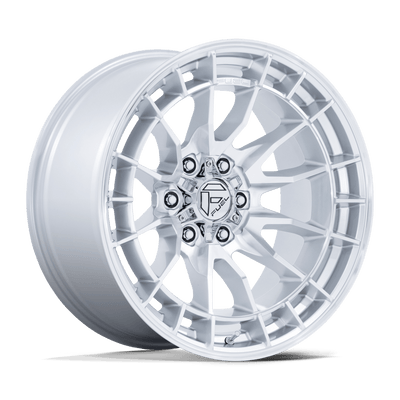 Fuel 1PC FC888 REVOLT Hyper Silver W/ Machined Face wheel