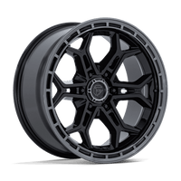 Fuel 1PC FC896 HEATHEN Gloss Black Gloss Gunmetal Lip wheel