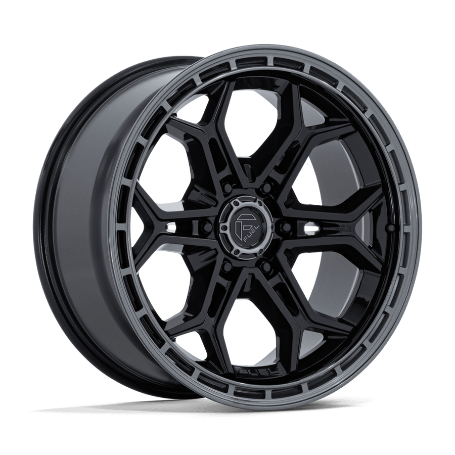 Fuel 1PC FC896 HEATHEN Gloss Black Gloss Gunmetal Lip wheel