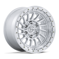Fuel 1PC FC897 HAVOC Gloss Silver W/ Machined Face wheel