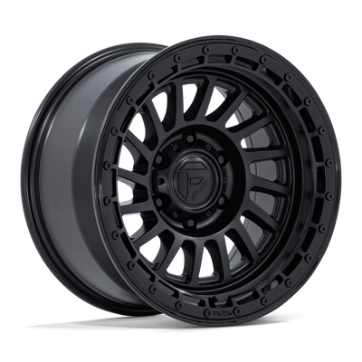 Fuel 1PC FC897 HAVOC Matte Black W/ Gloss Black Lip wheel