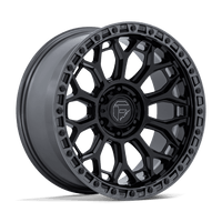 Fuel 1PC FC901 TALON Gloss Black W/ Gunmetal Lip wheel