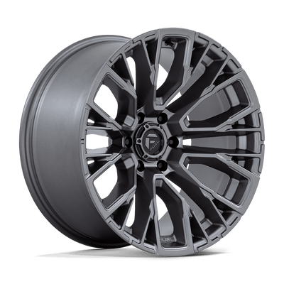 Fuel 1PC D848 REBAR Matte Gunmetal wheel