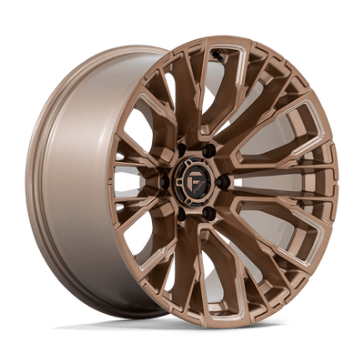 Fuel 1PC D850 REBAR Platinum Bronze Milled wheel