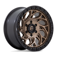 Fuel 1PC D841 RUNNER OR Bronze W/ Black Ring wheel