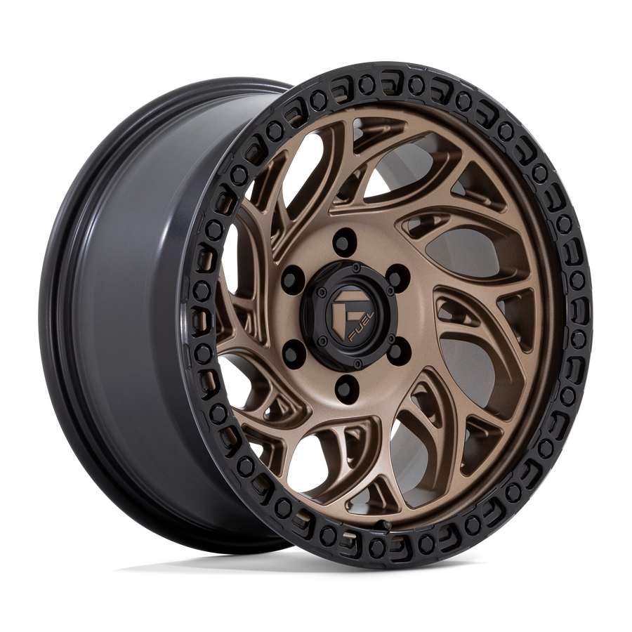 Fuel 1PC D841 RUNNER OR Bronze W/ Black Ring wheel