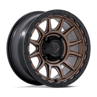 Fuel UTV FV866 PISTON UTV Matte Bronze W Matte Black Lip wheel