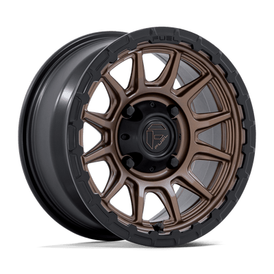 Fuel UTV FV866 PISTON UTV Matte Bronze W Matte Black Lip wheel
