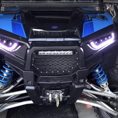 Polaris RZR Terminator Series Headlights [RGB HALO]