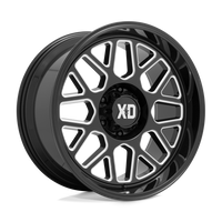 XD XD849 GRENADE II Gloss Black Milled wheel