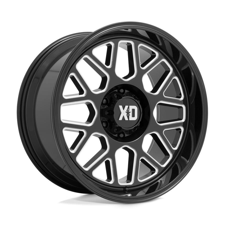 XD XD849 GRENADE II Gloss Black Milled wheel