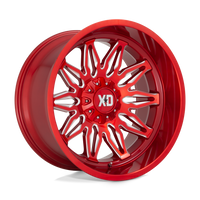XD XD859 GUNNER Candy Red Milled wheel