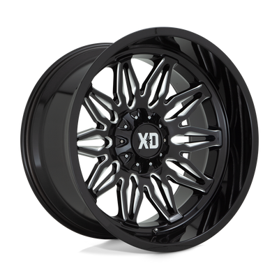 XD XD859 GUNNER Gloss Black Milled wheel