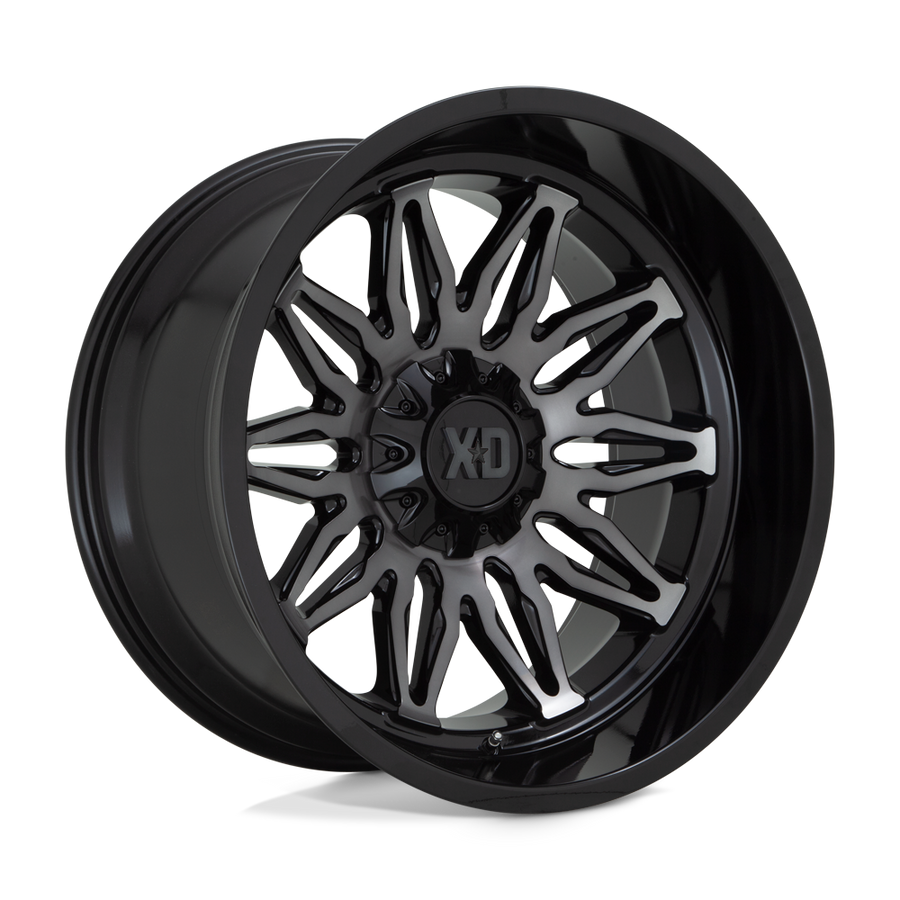 XD XD859 GUNNER Gloss Black Mach W/ Gray Tint wheel
