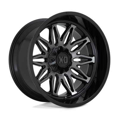 XD XD859 GUNNER Gloss Black Mach W/ Gray Tint wheel