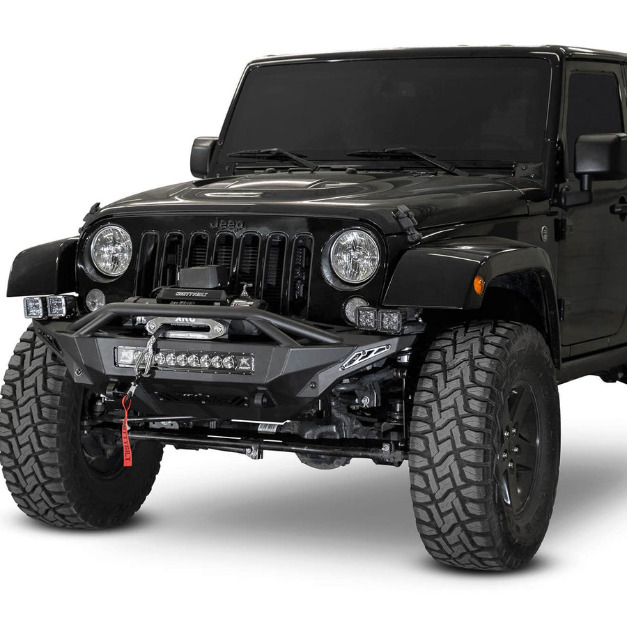2007 - 2018 Jeep Wrangler JK Stealth Fighter Front Bumper