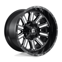 Fuel 1PC D620 HARDLINE Gloss Black Milled wheel
