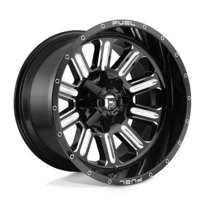 Fuel 1PC D620 HARDLINE Gloss Black Milled wheel