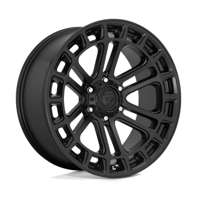 Fuel 1PC D718 HEATER Matte Black wheel