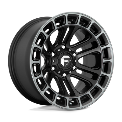 Fuel 1PC D720 HEATER Matte Black Ddt Machined wheel