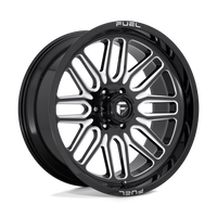 Fuel 1PC D662 IGNITE Gloss Black Milled wheel