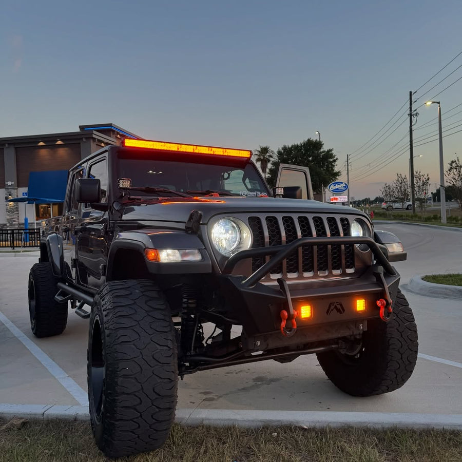 Shop Jeep Gladiator JT Upper Windshield 50” Lightbar Mounts