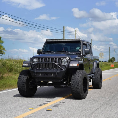 Shop Jeep Gladiator JT Upper Windshield 50” Lightbar Mounts