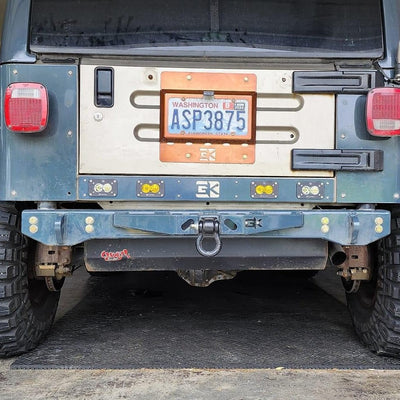 Baja S2 Rear Light Plate Mount for Jeep TJ Wrangler
