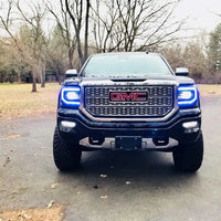 2016-2018 GMC Sierra ColorSHIFT Headlight DRL Upgrade Kit