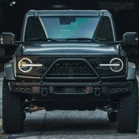 2021-2024 Ford Bronco Triple LED Fog Light Kit for Steel Bumper