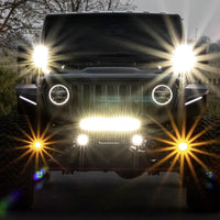 Jeep JL / JT Steerable Knuckle Pod Light Mounts (2018+ Gladiator/Wrangler)