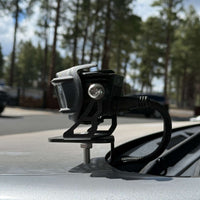 2010-2023 Lexus GX460 A-Pillar Hood Mount Brackets w/ VEGA™ Series 2 Spotlights