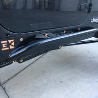 Diamond Series Rock Sliders for Jeep TJ Wrangler