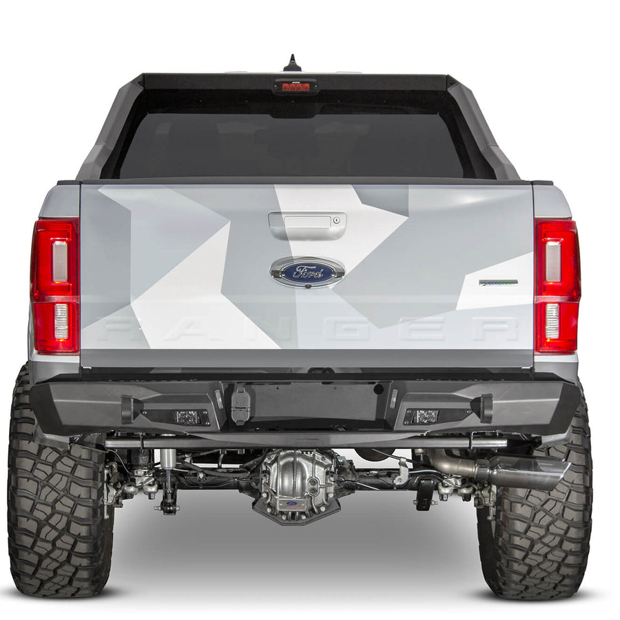 2019 - 2022 Ford Ranger Stealth Fighter Rear Bumper