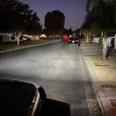 Cheapest LED Headlight Bulbs Night View