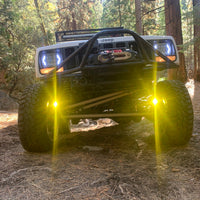 Jeep TJ XJ YJ ZJ Steerable Knuckle Pod Light Mounts (1984-2006 Wrangler/Cherokee)