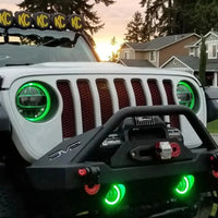 Jeep Gladiator JT ColorSHIFT RGB+W Headlight DRL Upgrade Kit