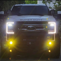 Ford Super Duty Steerable Knuckle Pod Light Mounts (2017-2022)