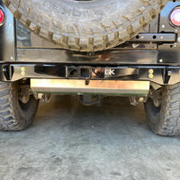 Rear Diamond Series Stubby Bumper for Jeep TJ Wrangler