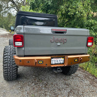 Gauntlet Rear Bumper for 2020+ Jeep Gladiator JT