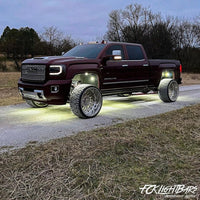Durable Pure White Rock Lights Kit