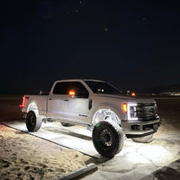 Durable Pure White Rock Lights Kit