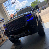 2014-2015 GMC Sierra ColorSHIFT Headlight DRL Upgrade Kit