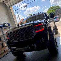 2014-2015 GMC Sierra ColorSHIFT Headlight DRL Upgrade Kit