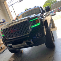 2014-2015 GMC Sierra ColorSHIFT Headlight DRL Upgrade Kit