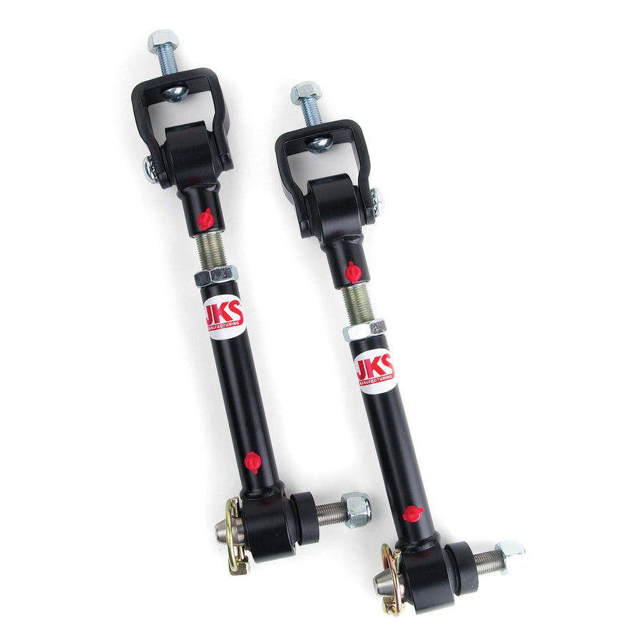 JKS Manufacturing Quicker Disconnect Sway Bar Links Wrangler TJ with 2.5-6 Inch Lift Cherokee XJ Comanche MJ & Grand Cherokee ZJ with 4-6 Inch Lift JKS Manufacturing